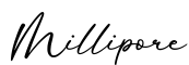 单词Millipore书写