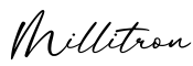 单词Millitron书写