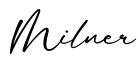 单词Milner书写