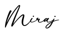 单词Miraj书写