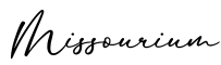 单词Missourium书写