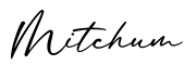 单词Mitchum书写