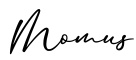 单词Momus书写
