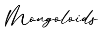 单词Mongoloids书写
