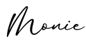 单词Monie书写