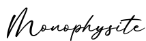 单词Monophysite书写