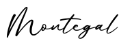 单词Montegal书写