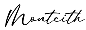 单词Monteith书写