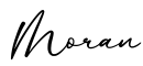 单词Moran书写