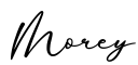 单词Morey书写