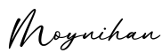 单词Moynihan书写