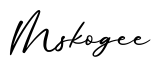 单词Mskogee书写
