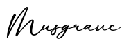 单词Musgrave书写
