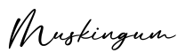 单词Muskingum书写