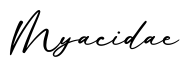 单词Myacidae书写