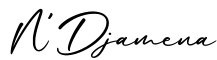 单词N'Djamena书写