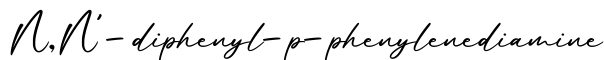 单词N,N'-diphenyl-p-phenylenediamine书写