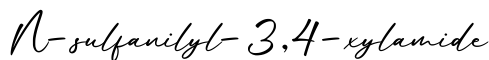 单词N-sulfanilyl-3,4-xylamide书写