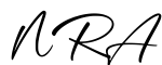单词NRA书写