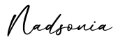单词Nadsonia书写