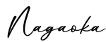 单词Nagaoka书写