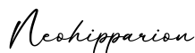 单词Neohipparion书写