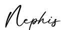 单词Nephis书写
