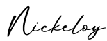 单词Nickeloy书写