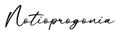 单词Notioprogonia书写
