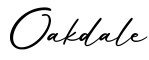 单词Oakdale书写
