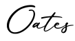 单词Oates书写