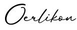 单词Oerlikon书写