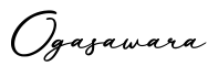 单词Ogasawara书写