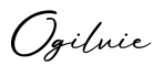 单词Ogilvie书写