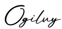 单词Ogilvy书写