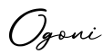 单词Ogoni书写