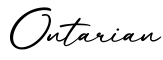 单词Ontarian书写