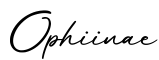 单词Ophiinae书写