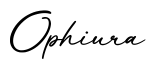 单词Ophiura书写