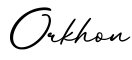 单词Orkhon书写
