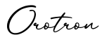 单词Orotron书写