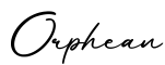 单词Orphean书写