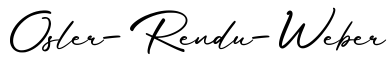 单词Osler-Rendu-Weber书写