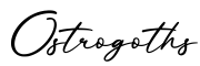 单词Ostrogoths书写