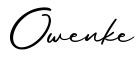 单词Owenke书写