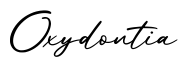 单词Oxydontia书写