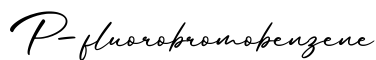 单词P-fluorobromobenzene书写