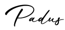 单词Padus书写