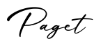 单词Paget书写