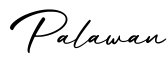 单词Palawan书写